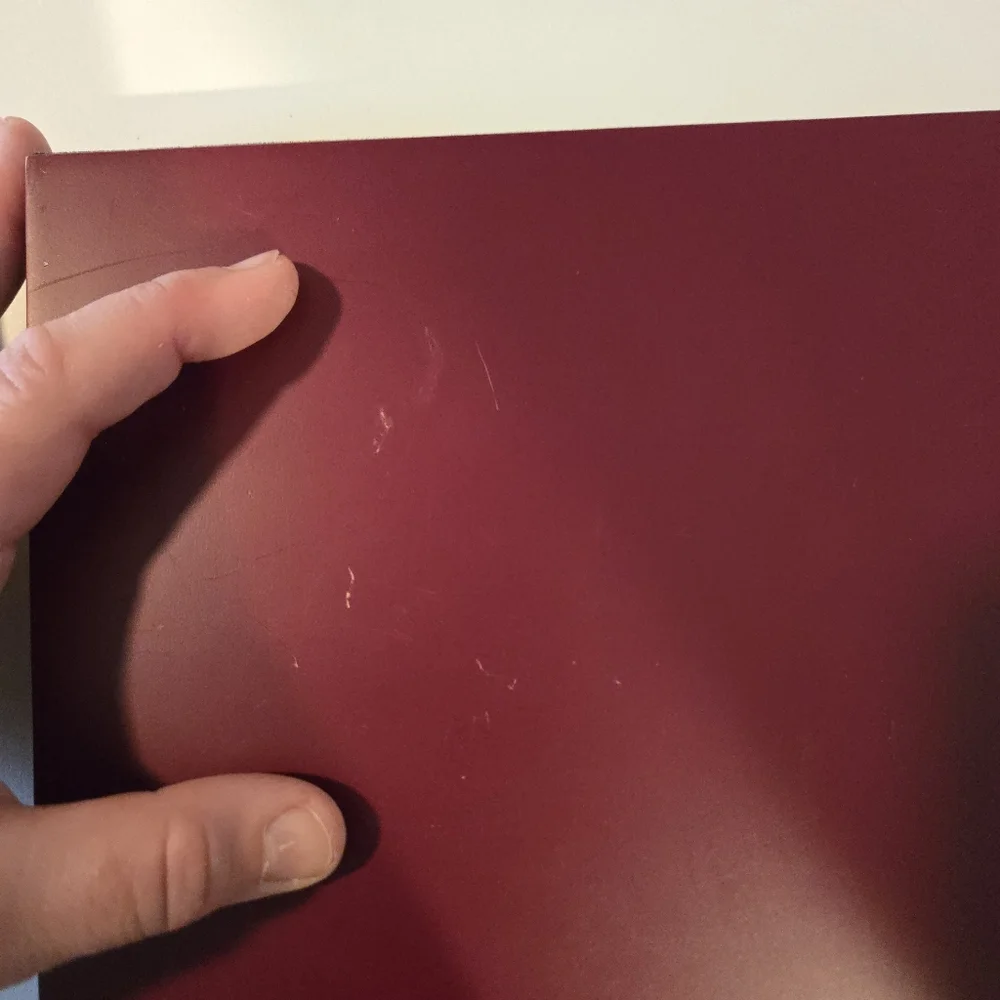 Photo Album Book of Mempries Cherry Wood Hardcover - Holds 100, 4x6 Photos